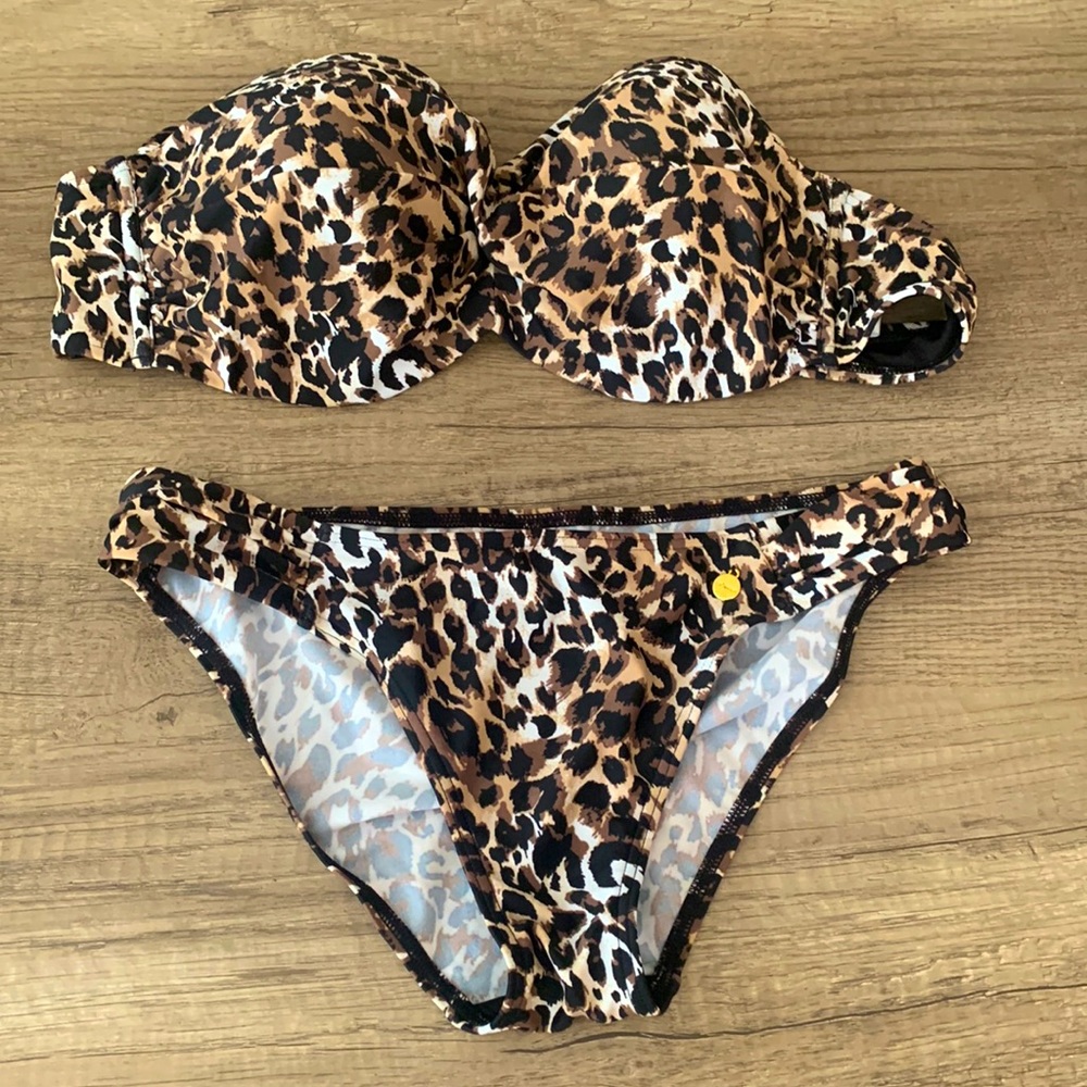 Cheetah print bikini